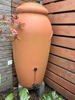 Regenton in terracotta kleur, Ophalen, Kunststof, Gebruikt, Met kraantje