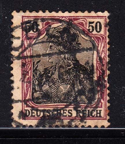 1644 - Duitse Rijk michel 91 II gestempeld , Germania, Postzegels en Munten, Postzegels | Europa | Duitsland, Verzenden, Duitse Keizerrijk