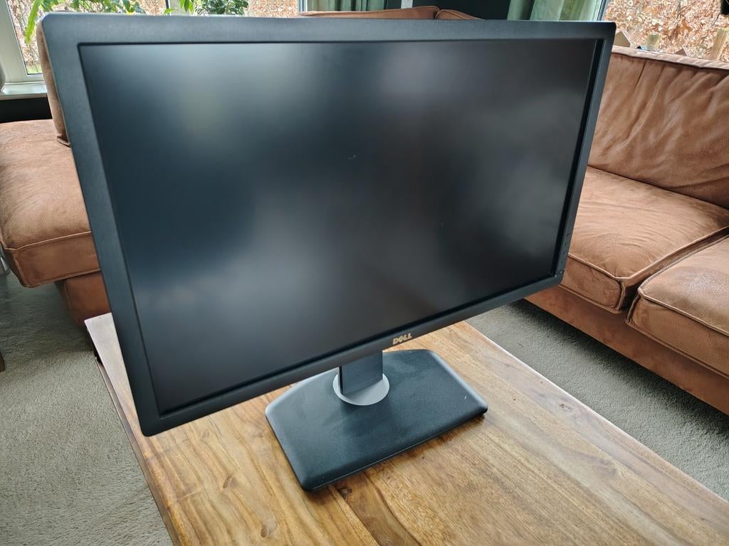 Dell Ultrasharp U2713HM monitor Quad HD met HDMI, Ophalen, Gebruikt, IPS, In hoogte verstelbaar
