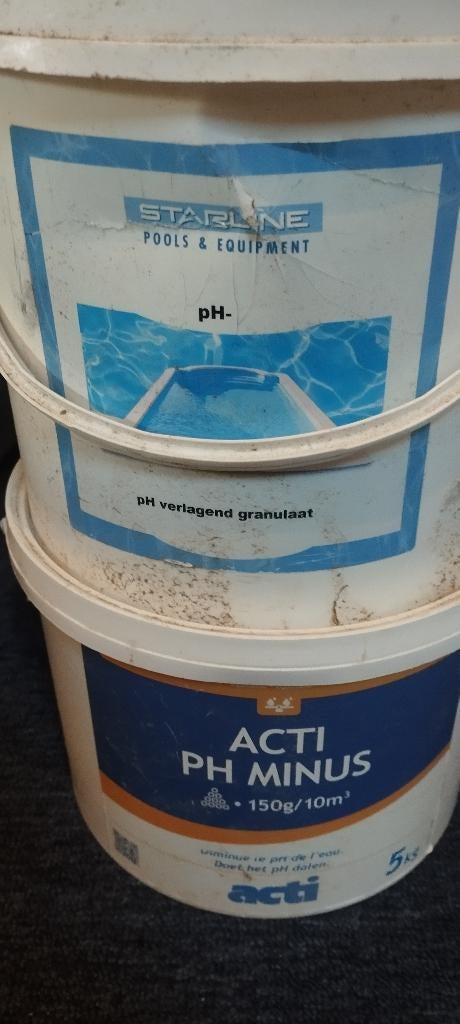 zwembad ph min, Ophalen, Zo goed als nieuw, Reinigingsmiddel