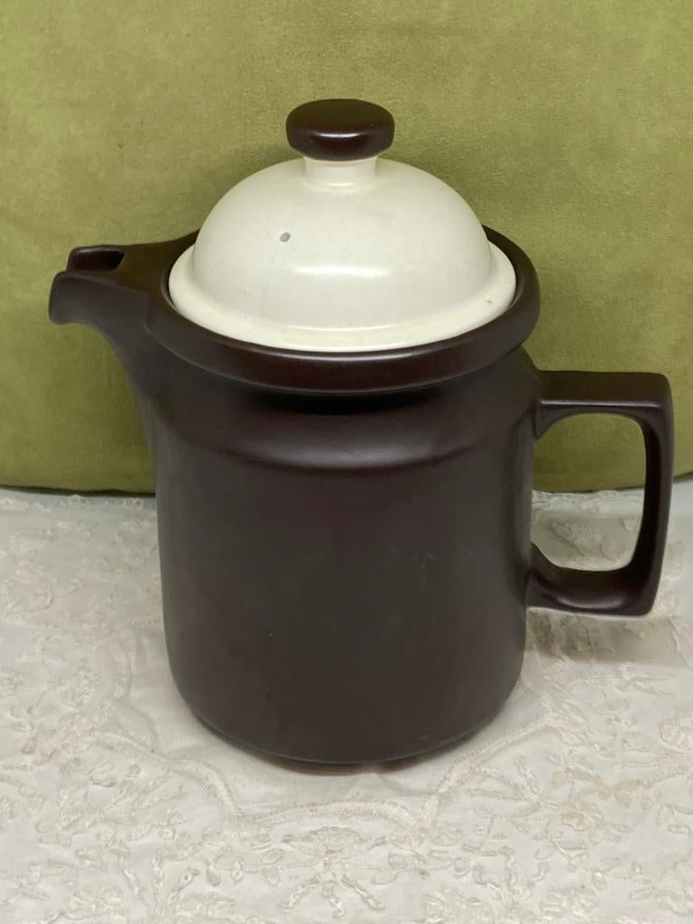 Vintage theepot, koffiepot Doverstone England (201022), Gebruikt, Overige typen, Ophalen of Verzenden, Overige stijlen