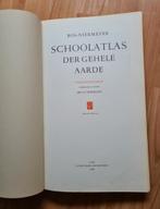 Bos-Niermeyer Schoolatlas der Gehele Aarde 1959 atlas, Boeken, Gelezen, Bosatlas, Ophalen of Verzenden, 1800 tot 2000