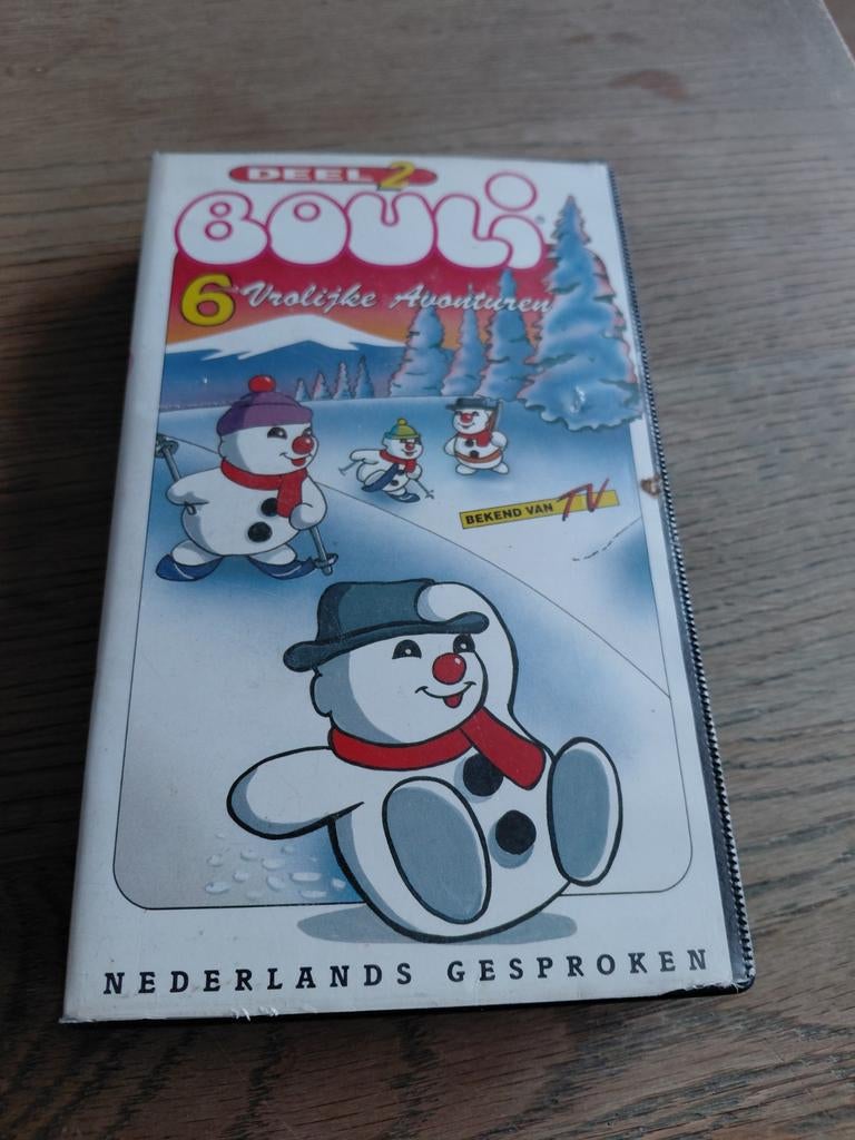 Bouli deel 2 videoband., Cd's en Dvd's, Alle leeftijden, Ophalen of Verzenden, Gebruikt, Tekenfilms en Animatie