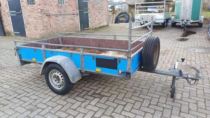 Ongeremde saris enkelasser aanhanger opknapper, Auto diversen, Aanhangers en Bagagewagens, Gebruikt, Ophalen