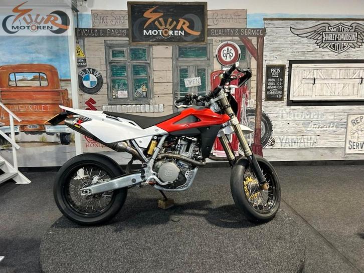HUSQVARNA H8 (bj 2006) 37 hrs, Motoren, Motoren | Husqvarna, Bedrijf, SuperMoto, 12 t/m 35 kW, Minimaal motorrijbewijs A1