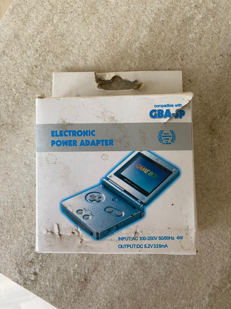 Oplader Gameboy Advance SP, Ophalen of Verzenden, Nieuw, Game Boy Advance SP