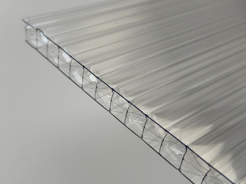 Polycarbonaat kanaalplaat voor terrasoverkapping (31m²), Tuin en Terras, Overkappingen, Ophalen of Verzenden, Gebruikt, Overige typen