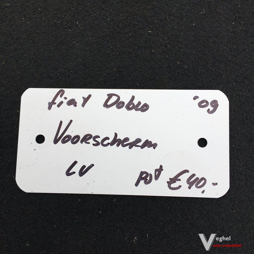 Fiat Doblo 2009  Voorscherm Linksvoor of Rechtsvoor