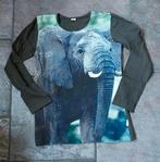 Wild olifanten shirt draagmaat 134 140, Kinderen en Baby's, Kinderkleding | Maat 134, Jongen of Meisje, Ophalen of Verzenden, Zo goed als nieuw