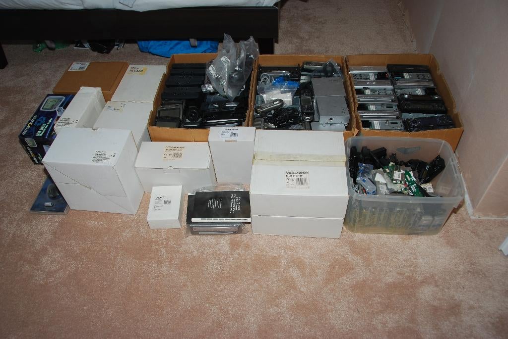 Partij VDO navigatie, nieuw en gebruikt. computers, monitor, Auto diversen, Ophalen, Gebruikt