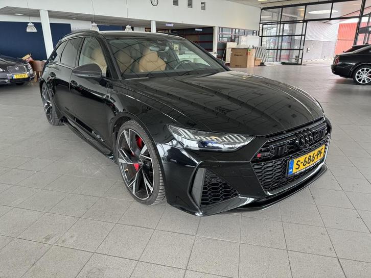 Audi RS6 4.0 TFSI Quattro Carbon/Panorama/Head up (bj 2021), Auto's, Audi, Bedrijf, Te koop, RS6, 360° camera, ABS, Adaptive Cruise Control