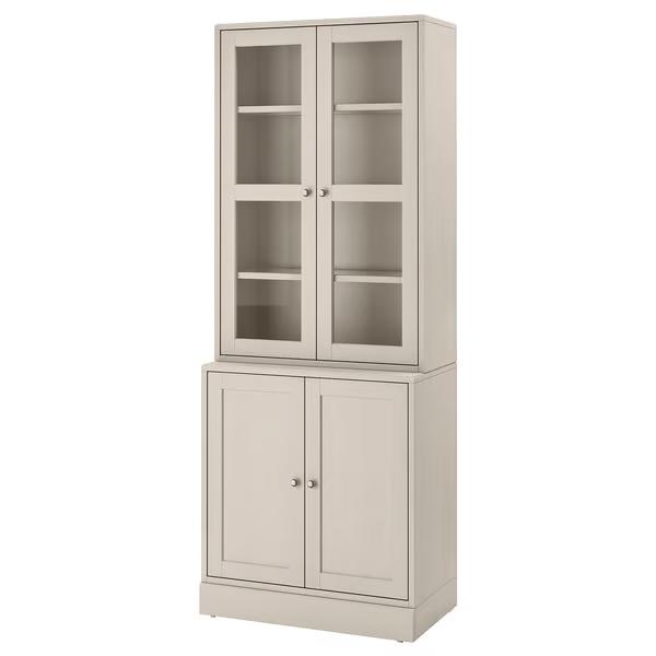 Gezocht: Havsta vitrine kast, Huis en Inrichting, Kasten | Vitrinekasten, Ophalen, Zo goed als nieuw, 25 tot 50 cm, 50 tot 100 cm