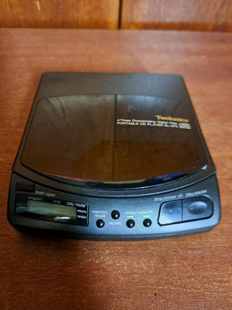 Technics vintage portable discman, Audio, Tv en Foto, Ophalen of Verzenden, Discman