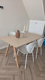 Houten eettafel 160x80, Huis en Inrichting, Gebruikt, 200 cm of meer, Rechthoekig, 50 tot 100 cm