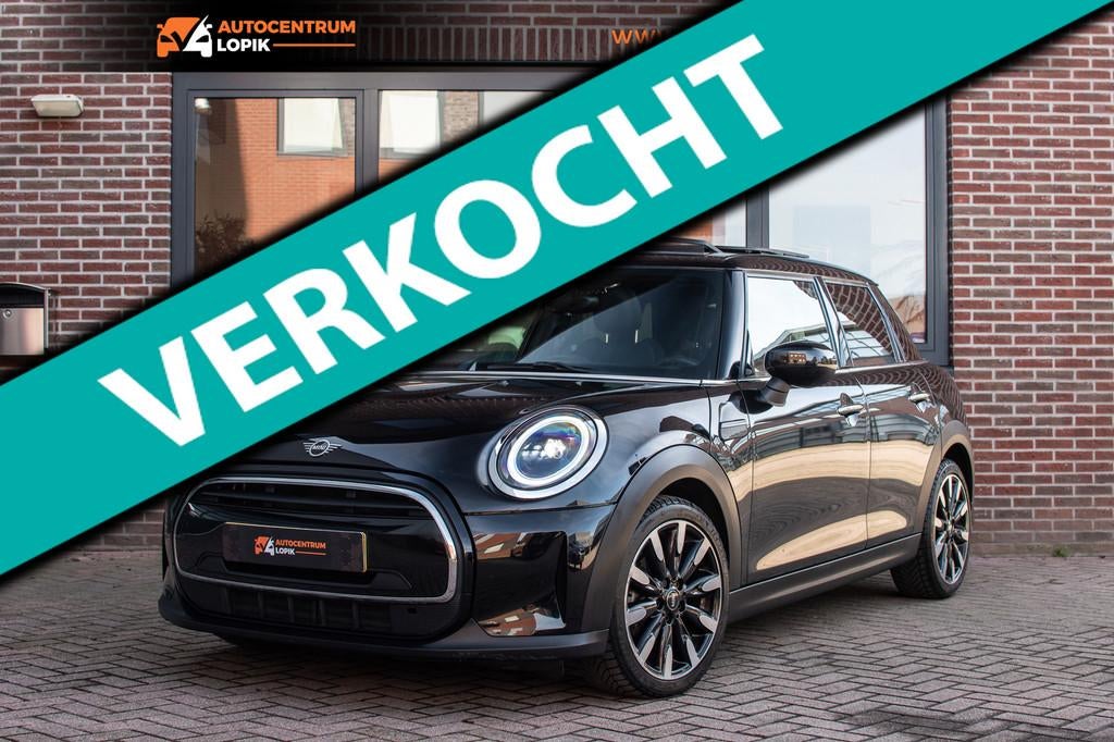 Mini Mini 1.5 Cooper Classic Open dak*Keyless*Camera*Leder, 136 pk, Gebruikt, Euro 6, Lichtsensor