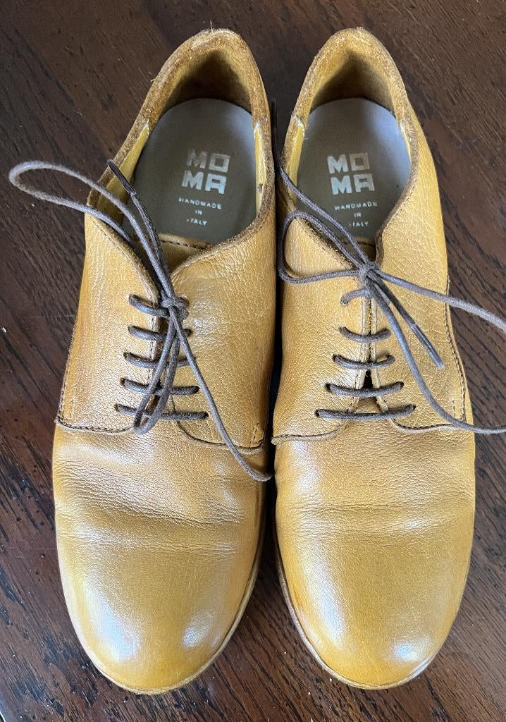 oranje bruine MOMA veterschoenen mt 37 als nieuw, Kleding | Dames, Schoenen, Schoenen met lage hakken, Oranje, Ophalen of Verzenden