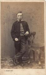 CDV -A. Greiner (7) Nieuwendijk -Amsterdam -Oud Logo, Gebruikt, Verzenden, Foto, Klederdracht