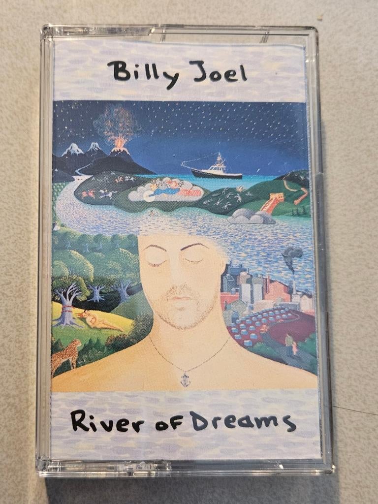 Billy joel - river of dreams - Cassette, Cd's en Dvd's, Cassettebandjes, Gebruikt, Verzenden, 1 bandje, Origineel