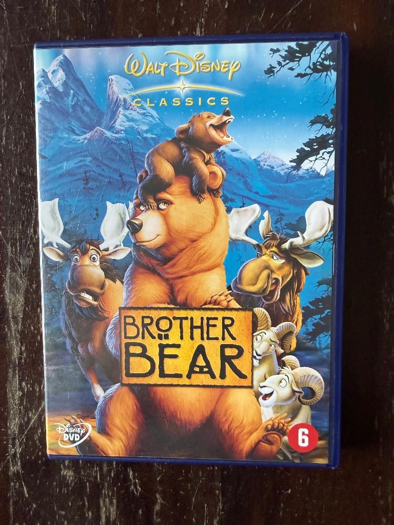 Walt Disney Brother Bear DVD, Europees, Tekenfilm, Ophalen of Verzenden, Zo goed als nieuw