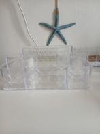 Transparante organizer met vakken, Ophalen of Verzenden, Zo goed als nieuw, Gereedschap of Toebehoren