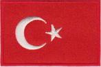 Turkije vlag stoffen opstrijk patch embleem #1, Ophalen of Verzenden, Nieuw