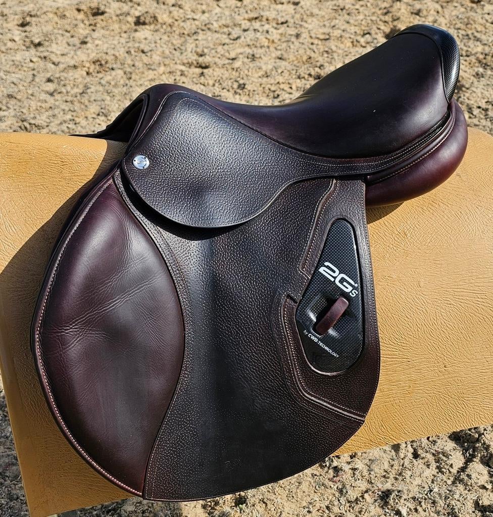 CWD 2Gs Springzadel 17,5 inch 2021 - zeer netjes, Dieren en Toebehoren, Ophalen of Verzenden, Gebruikt, Springen