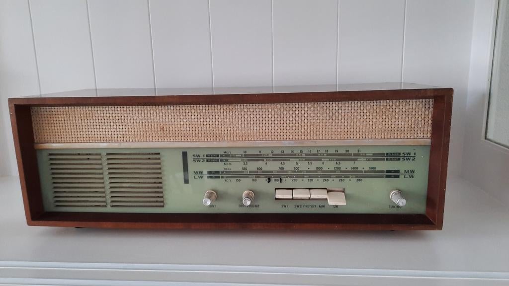 Retro Vintage Radio, Ophalen of Verzenden