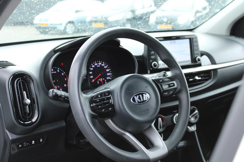 Kia Picanto 1.0 CVVT ComfortPlusLine Navigator/NAVI/CAMERA/N, Voorwielaandrijving, Stof, Gebruikt, 4 stoelen
