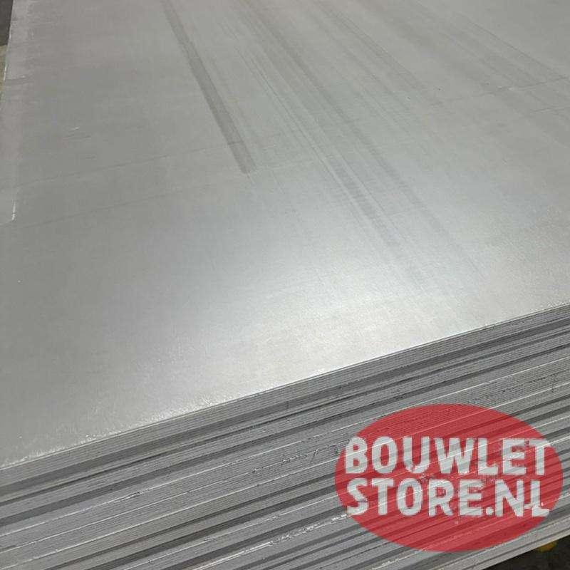 Betonplex 21 mm berken grijze betonplex | Kleur grijs | WBP, Niet ingevuld, 20 tot 50 mm, Niet ingevuld, Nieuw