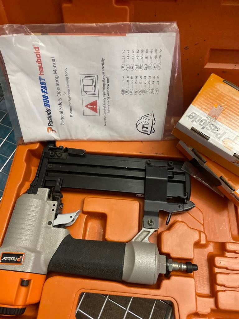 Paslode Duo-Fast FNS 1850 tacker, Ophalen of Verzenden, Gebruikt