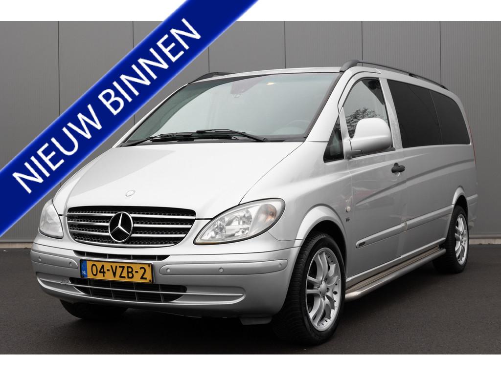 Mercedes-Benz Vito | V6 ! | 320 Lang Dubbel Cabine, Auto's, Bestelauto's, Automaat, Achterwielaandrijving, Gebruikt, Zwart