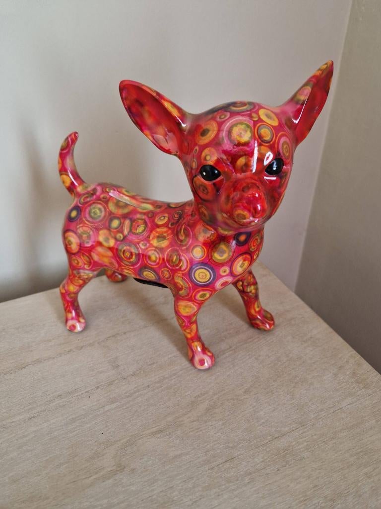 Pomme Pidou Chihuahua, Verzamelen, Ophalen of Verzenden, Nieuw, Steen, Aardewerk of Keramiek, Dier