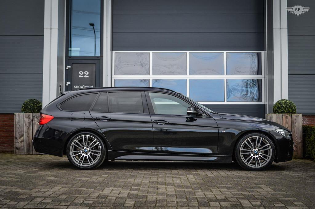 BMW 3-serie Touring 320d High Executive|M-PAKKET|XENON|TREKH, Achterwielaandrijving, 4 cilinders, Alcantara, Zwart