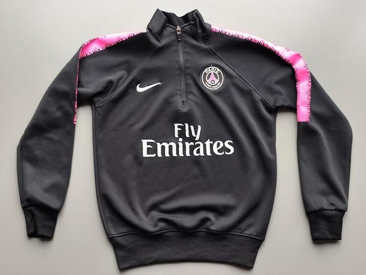 Nike trainingsjasje van Paris Saint-Germain -zwart/roze, Kinderen en Baby's, Kinderkleding | Maat 140, Gebruikt, Meisje, Sport- of Zwemkleding