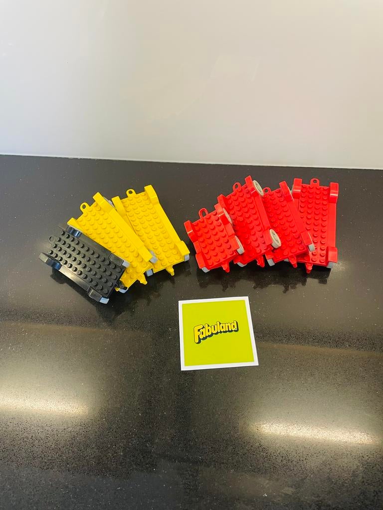 Lego Fabuland | Set van 7 Auto onderstellen, Ophalen of Verzenden, Zo goed als nieuw, Losse stenen, Lego