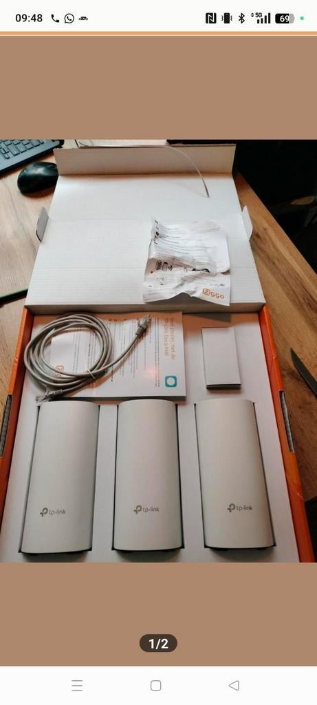 Nieuwe TP-Link Deco Mesh WiFi Systeem (Ziggo), Ophalen of Verzenden, Nieuw, Router, TP-Link