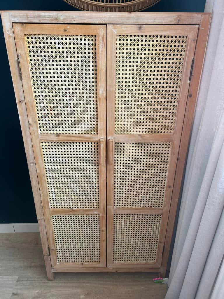Xenos Bandung webbing kast naturel - z.g.a.n., Ophalen, Zo goed als nieuw