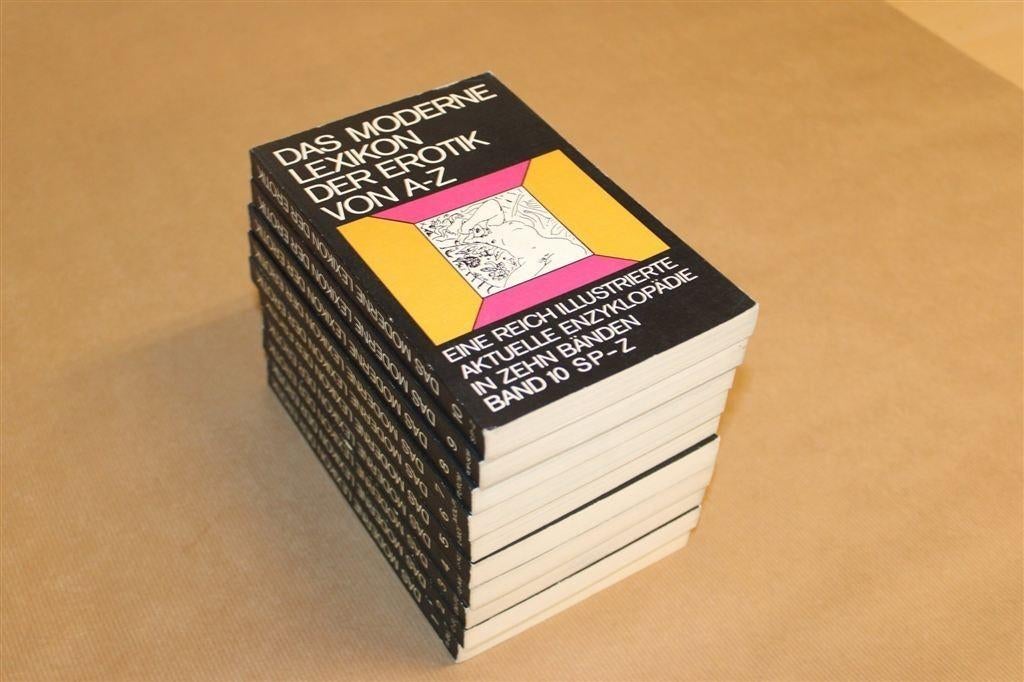 Das Moderne Lexikon der Erotik — 10 Delen Compleet 1969, Boeken, Ophalen of Verzenden, Gelezen