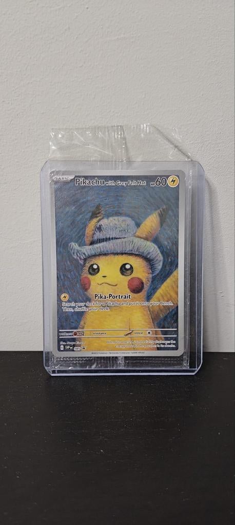 Sealed pikachu van gogh, Hobby en Vrije tijd, Verzamelkaartspellen | Pokémon, Ophalen of Verzenden, Nieuw, Losse kaart