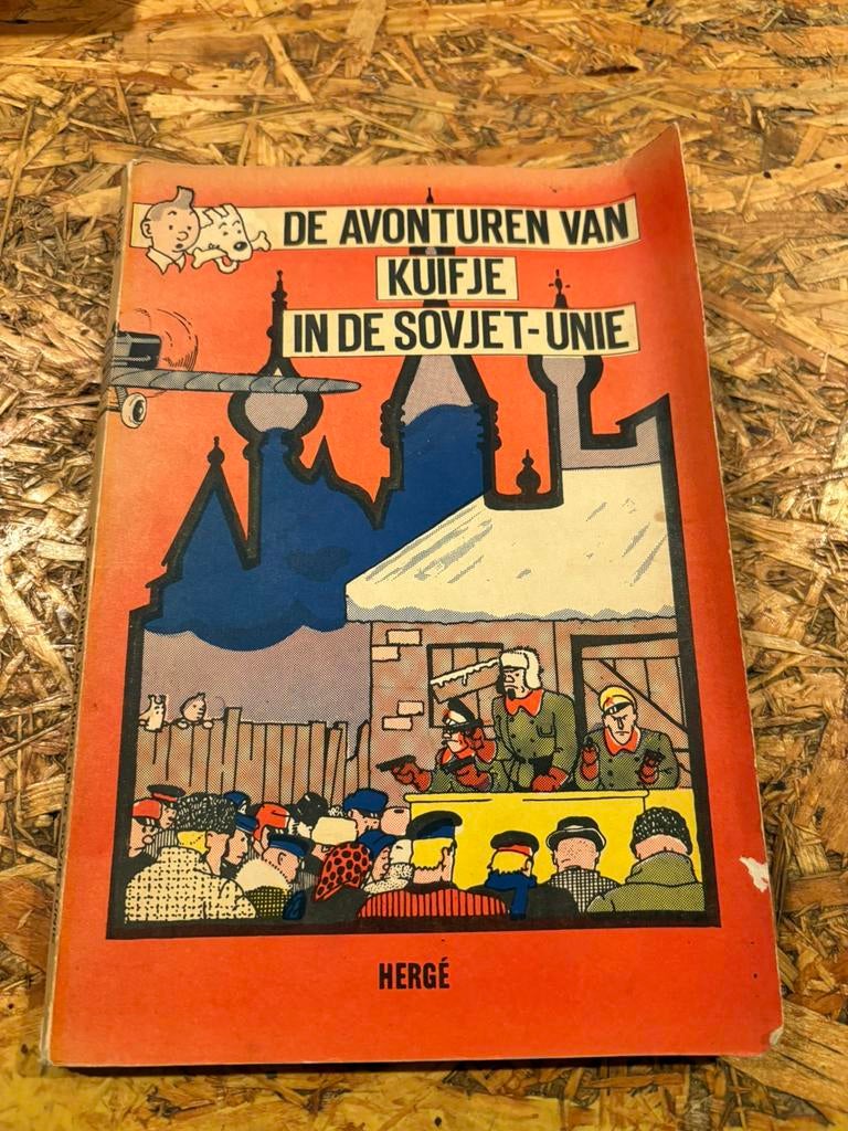 Stripboek De avonturen van Kuifje in de sovjet-unie, Ophalen of Verzenden, Zo goed als nieuw