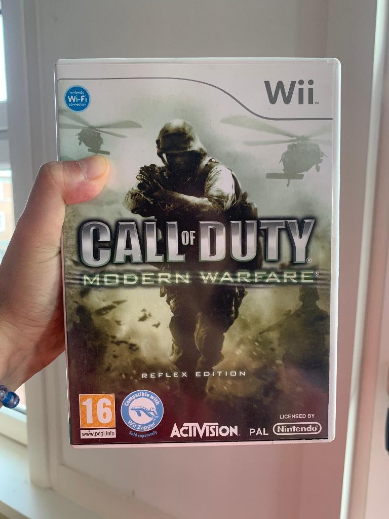 Wii Games (Call of Duty, Reel Fishing, Wii Fit), Gebruikt, Ophalen of Verzenden, Sport, 3 spelers of meer