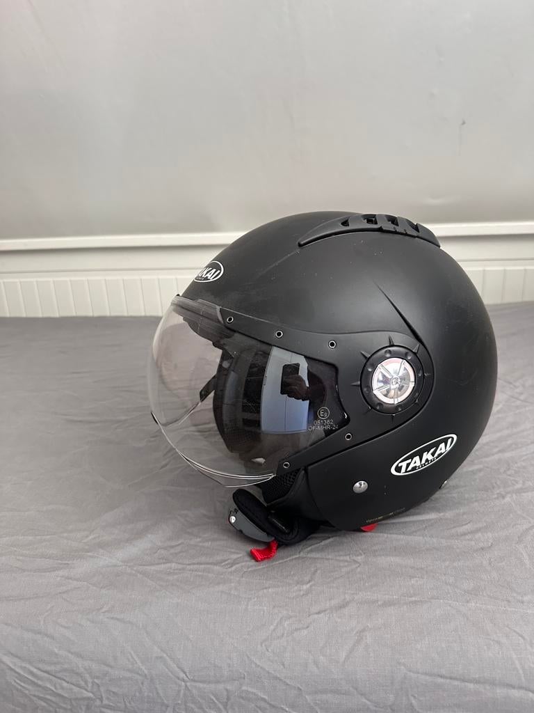 Takai helm met zonnebril, Ophalen of Verzenden, Zo goed als nieuw