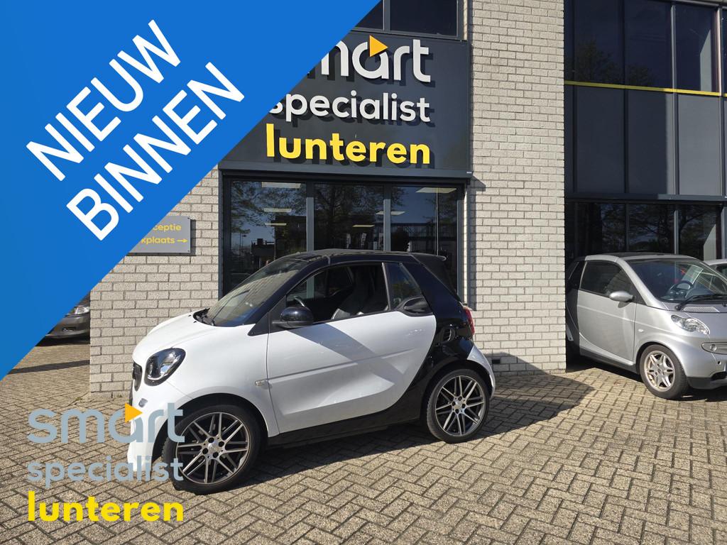 smart fortwo cabrio 1.0 Turbo BRABUS Xclusive, Auto's, Smart, Automaat, 898 cc, Achterwielaandrijving, Gebruikt