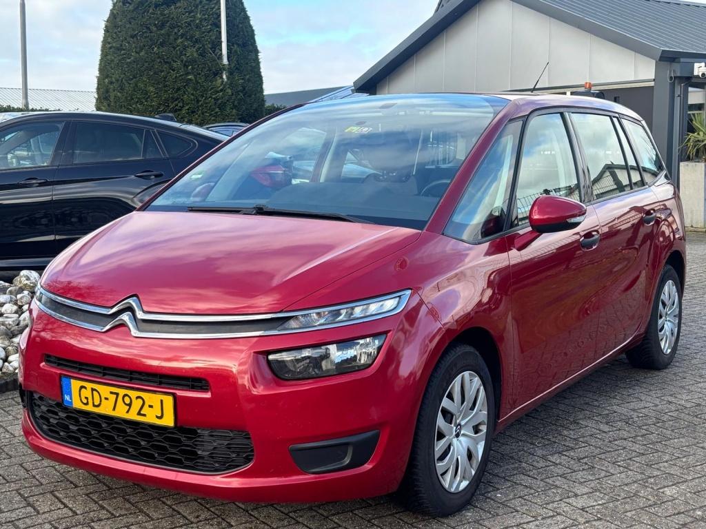 Citroën Grand C4 Picasso 1.2 Benzine 2015 7-Persoons Trekha, Auto's, Citroën, 1350 kg, Gebruikt, Euro 6, 1199 cc