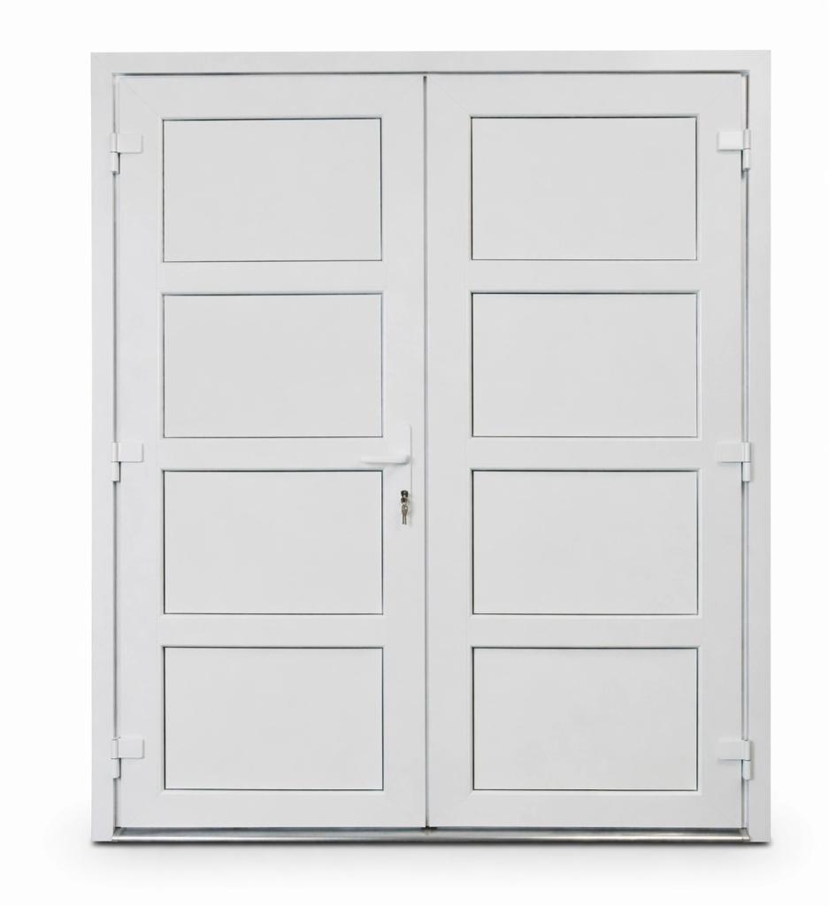 Kunststof | Buitendeur 4/4 Paneel| Op Maat |