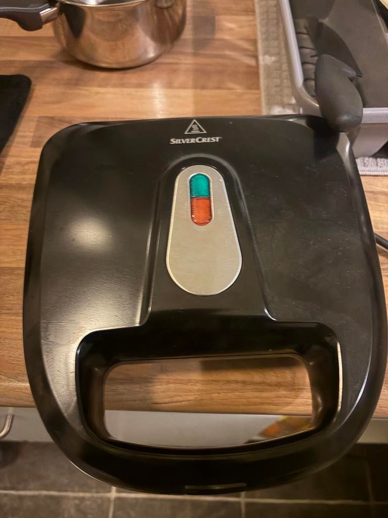 SilverCrest tosti ijzer, Witgoed en Apparatuur, Overige Witgoed en Apparatuur, Ophalen, Zo goed als nieuw