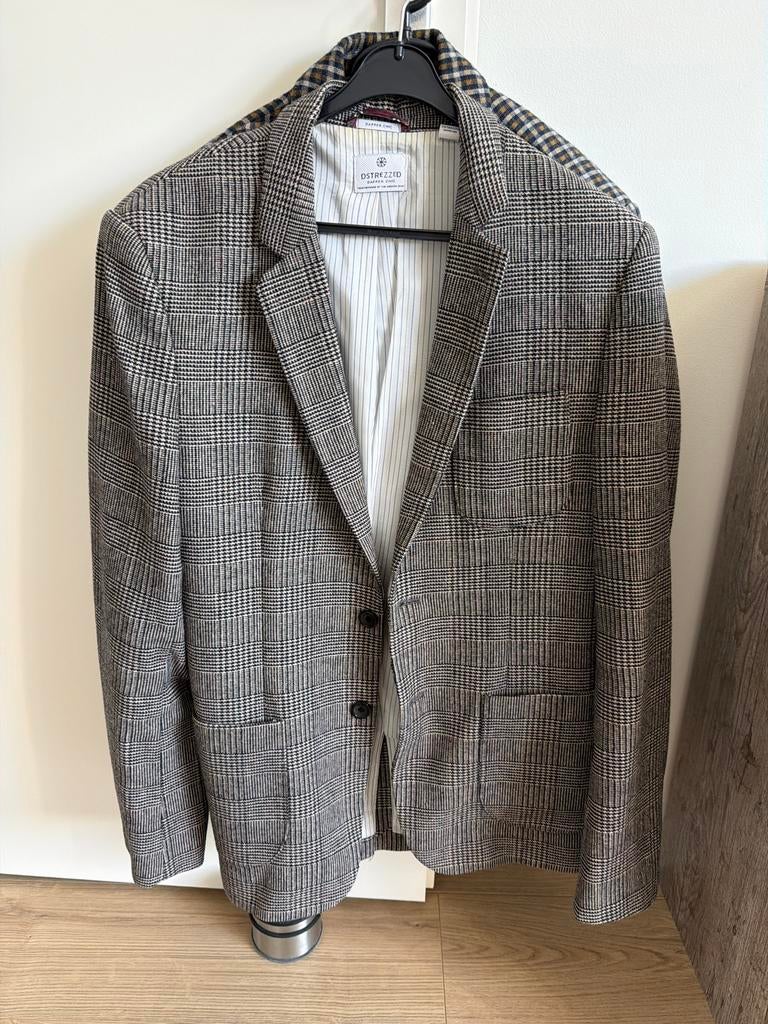 Dstrezzed Jasje/Colbert Maat L - In goede staat, Ophalen, Gedragen, Maat 52/54 (L), Grijs