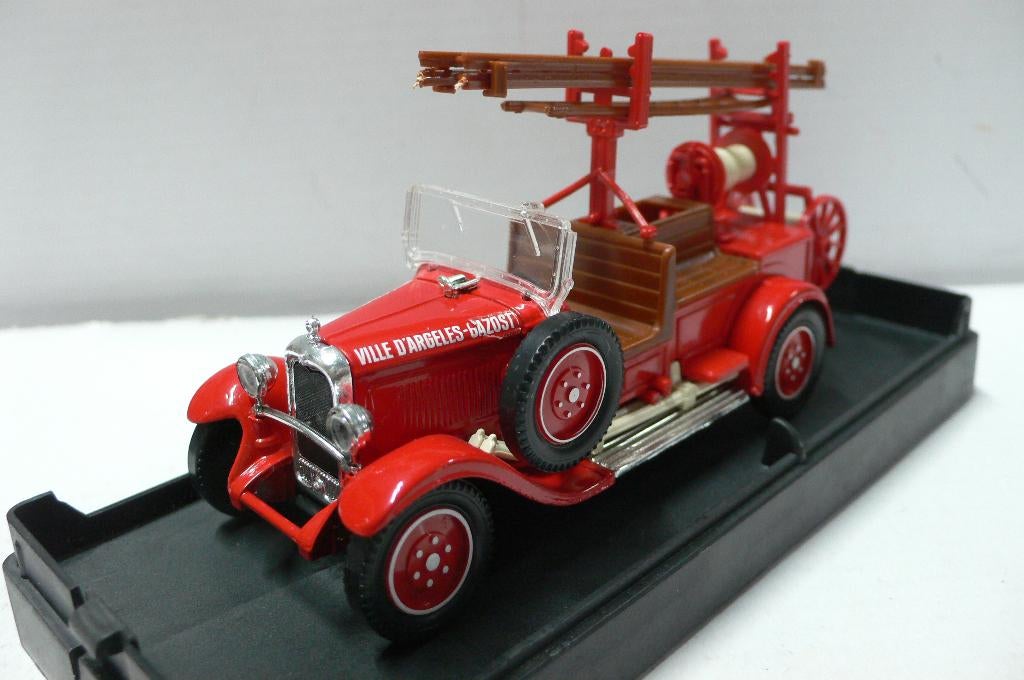 citroen c4 brandweerladderauto - solido  1/43, Verzenden, Nieuw, Auto, Solido