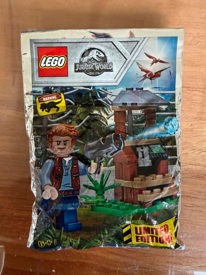 Lego Jurassic Park polybag, Kinderen en Baby's, Speelgoed | Duplo en Lego, Zo goed als nieuw, Lego, Complete set, Ophalen of Verzenden