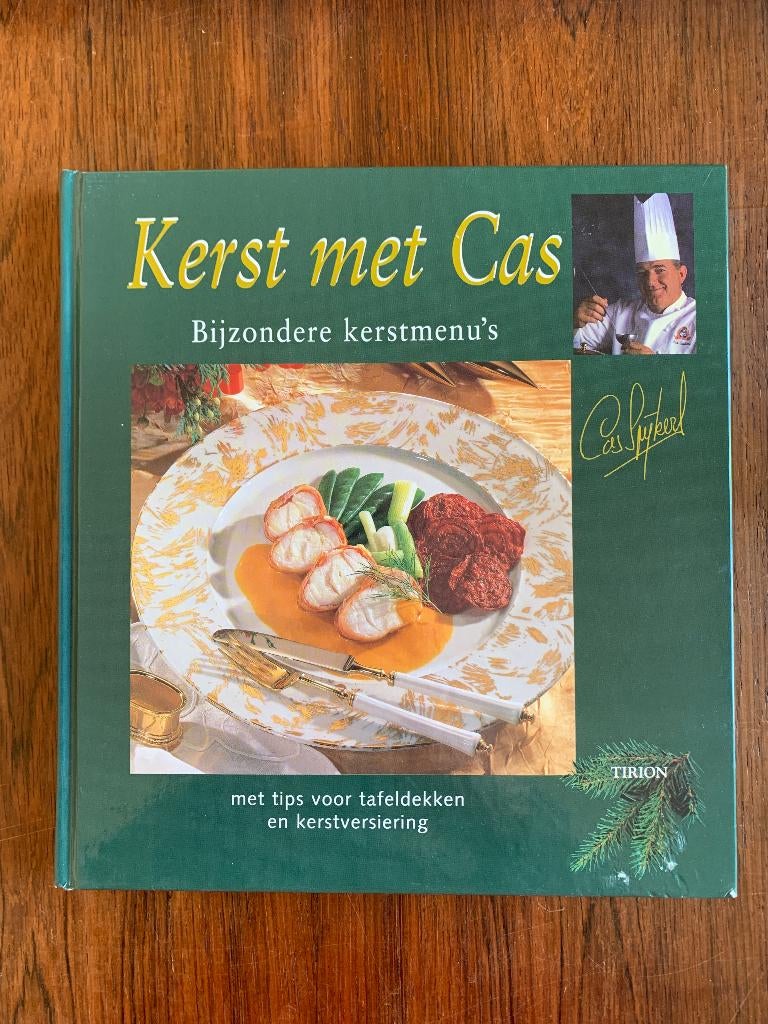 Kerst met Cas Spijkers; bijzondere kerstmenu's; 9051217250, Ophalen of Verzenden, Zo goed als nieuw